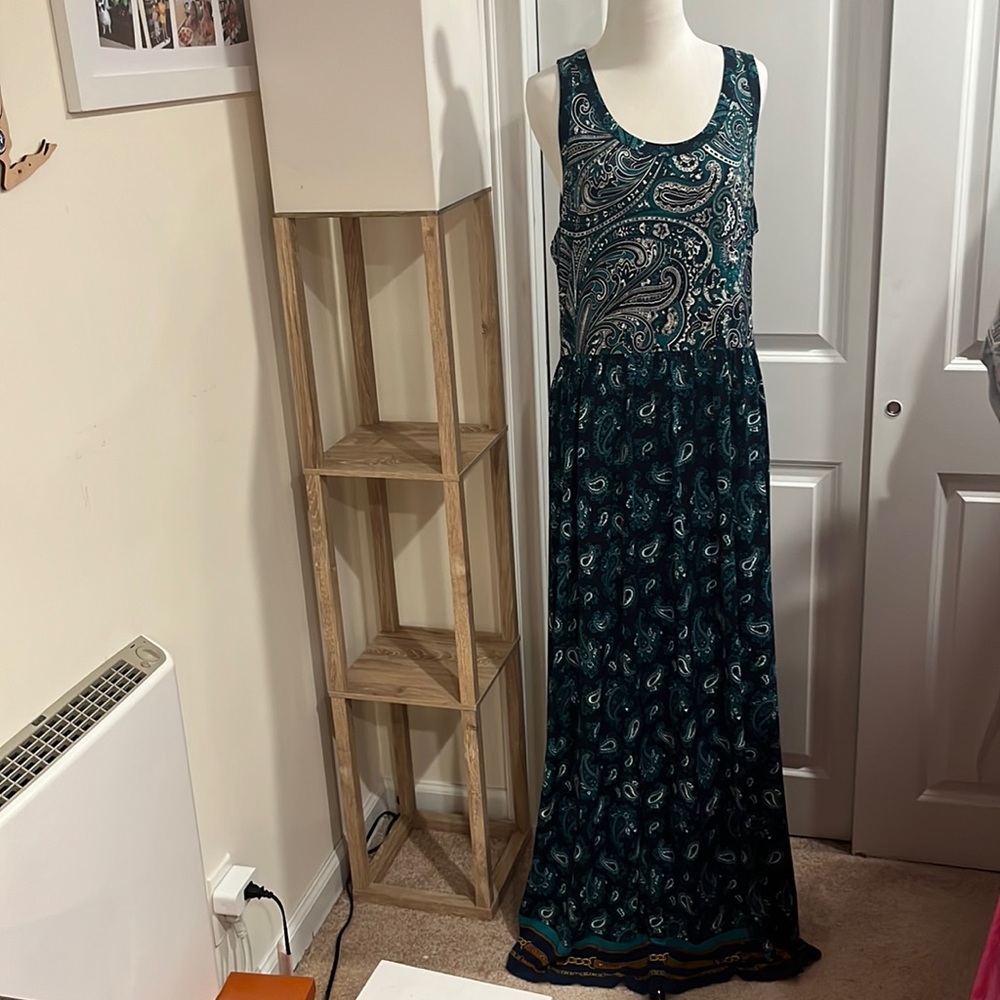 Michael Kors Paisley Maxi Dress